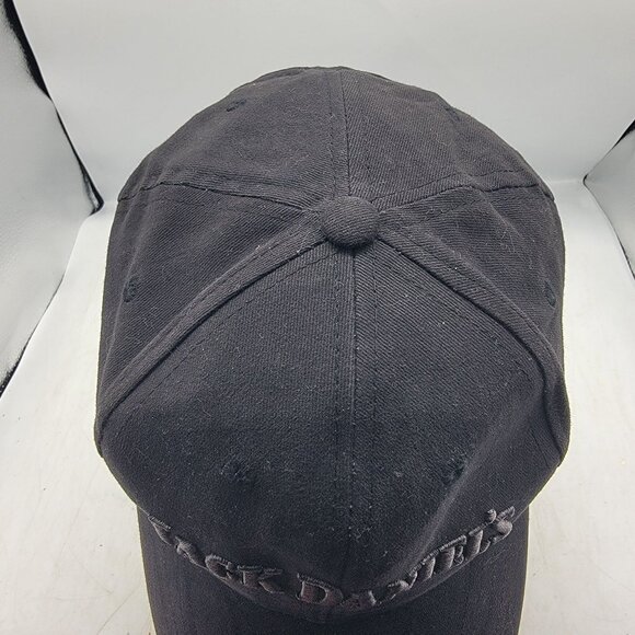 Jack Daniels Black Baseball Cap Embroidered Logo Adjustable Casual Outdoors - Picture 7 of 9